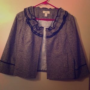 Ann Taylor Loft detailed blazer